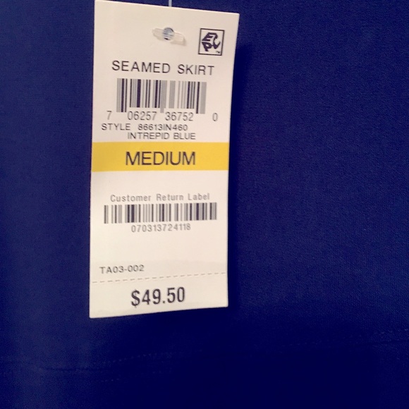 J.M. COLLECTION SKIRT NWT - Picture 5 of 6